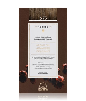 KORRES Arganöl Hochentwickelte Haarcoloration / Golden Cocoa 6.73 Haarfarbe-145 ml