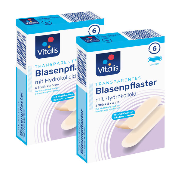 Blasenpflaster, 2er Set, klein