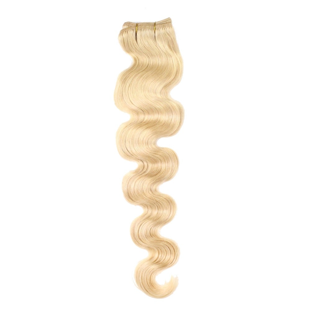 hair2heart Extensions Tissage cheveux naturels #22 Blond doré 100g extensions