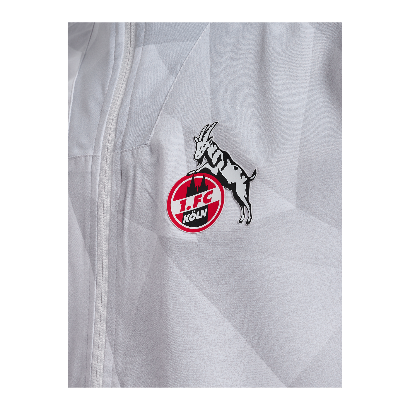 Hummel 1. FC Köln Prematch Jacke 2024/2025 Kids Weiss F9402