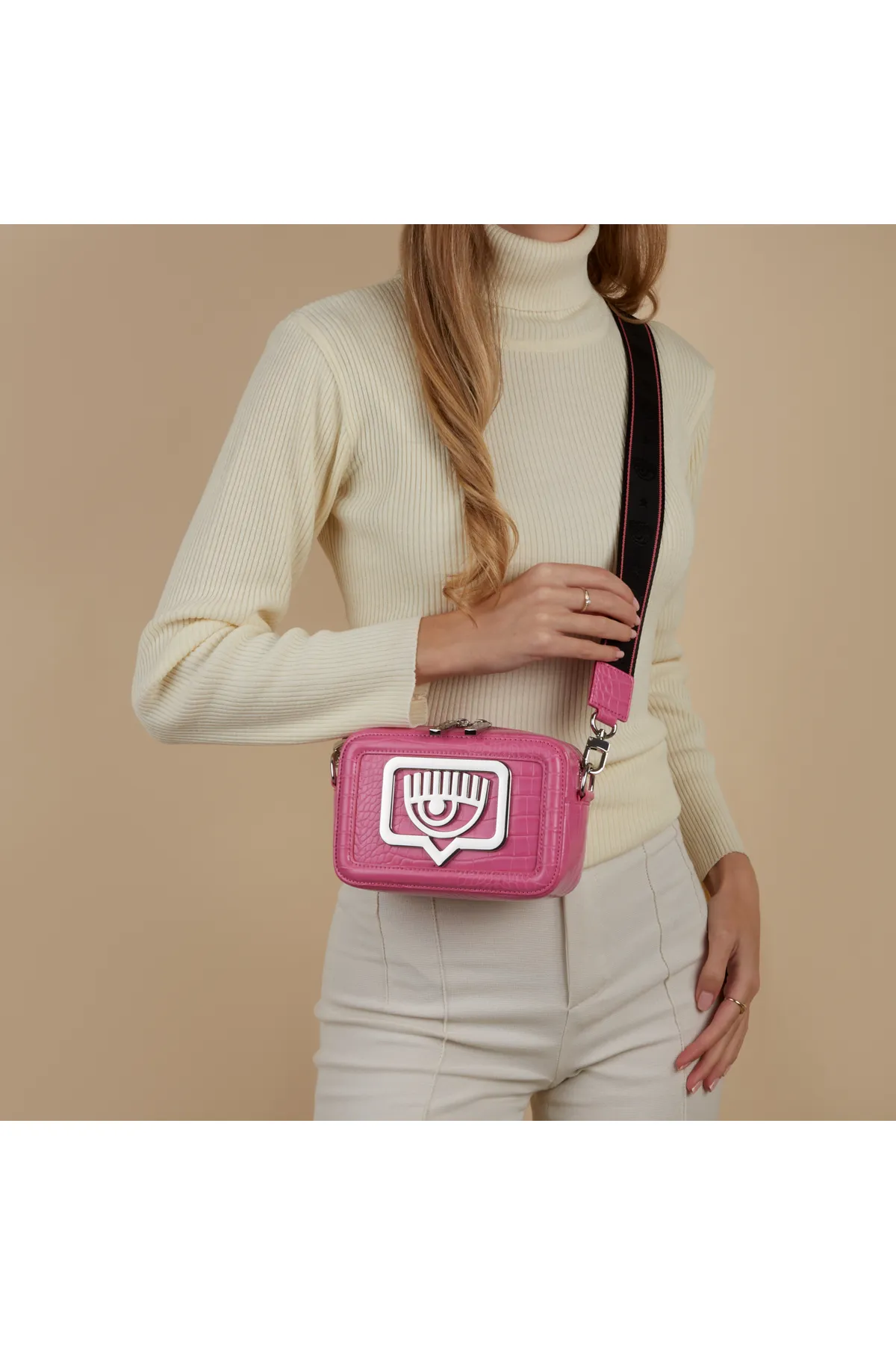CHIARA FERRAGNI  Eyelike Damen Umhängetasche Rosa 75sb4bb5-zs728-431