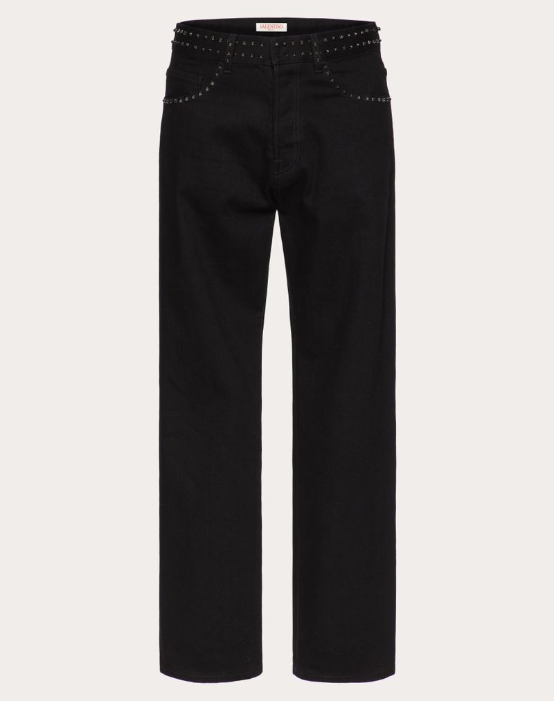 DENIMBUKS MED ROCKSTUD-PIGGER