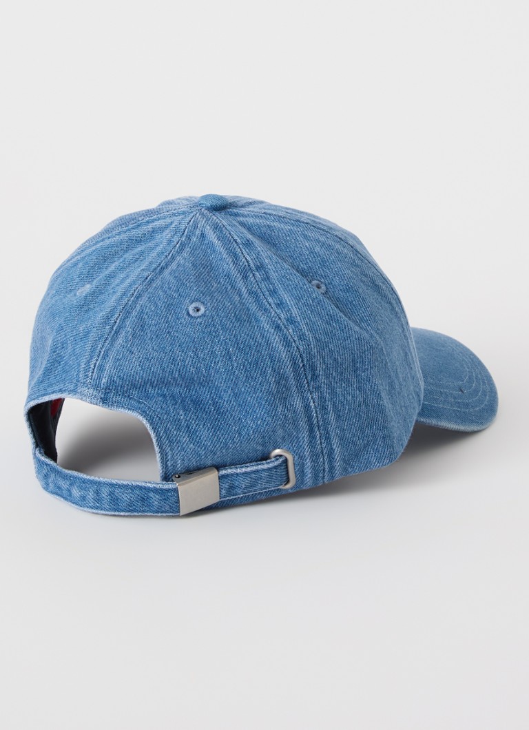 Tommy Hilfiger denim cap with logo embroidery