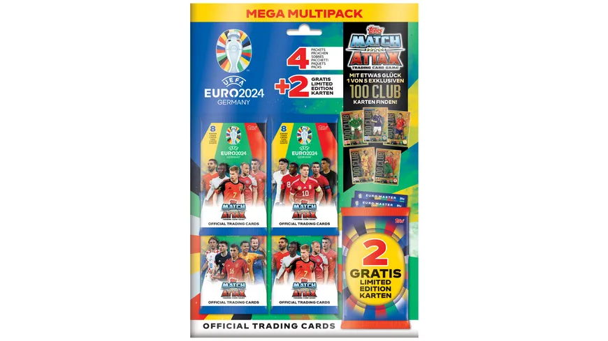 Topps - UEFA EURO 2024 - ULTRA MEGA MULTIPACK