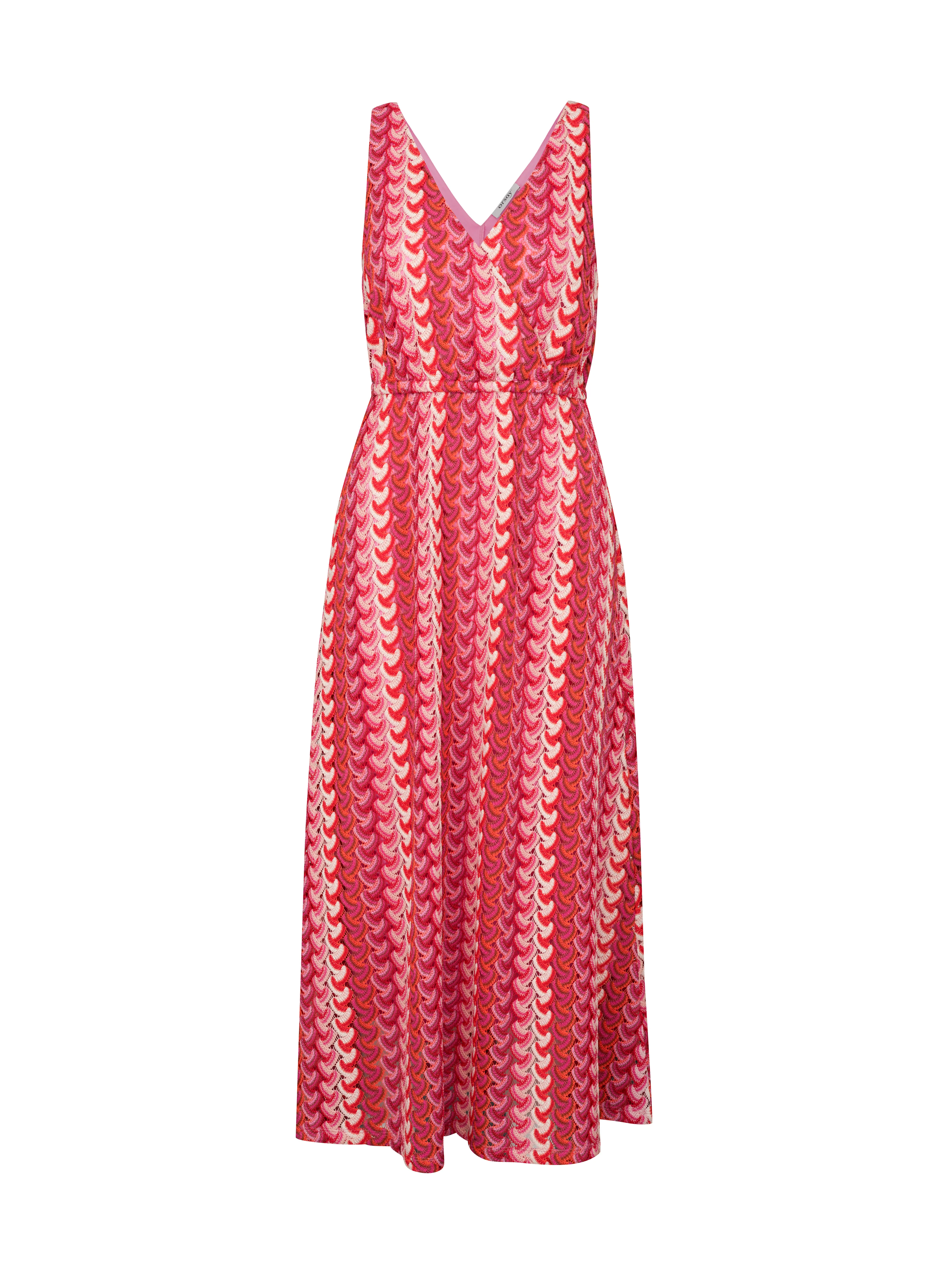 Dunkelrosa Damen Midikleid ORSAY