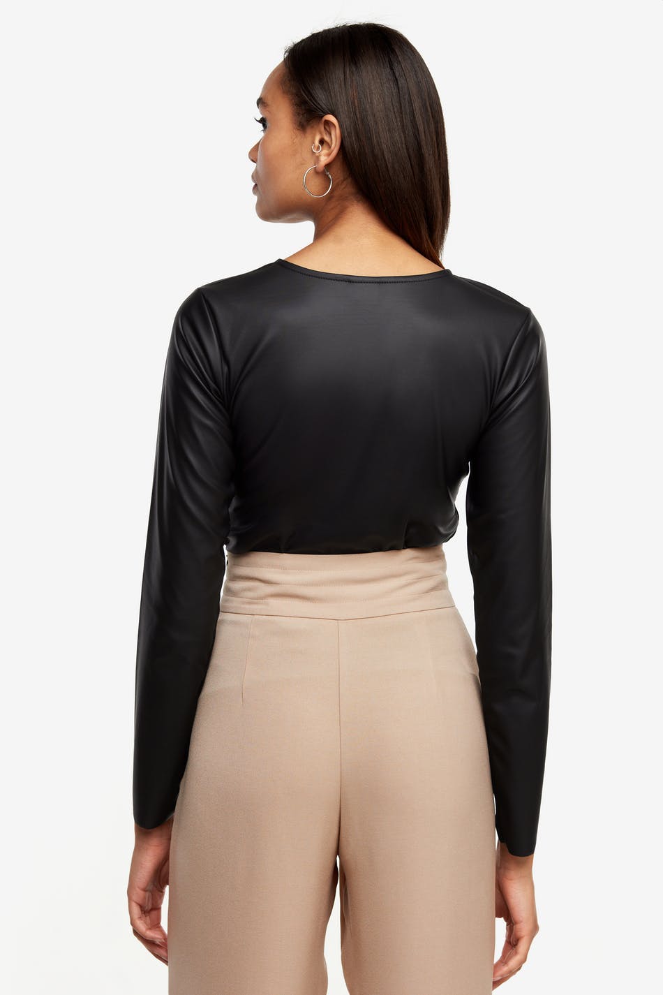 Belinda PU top