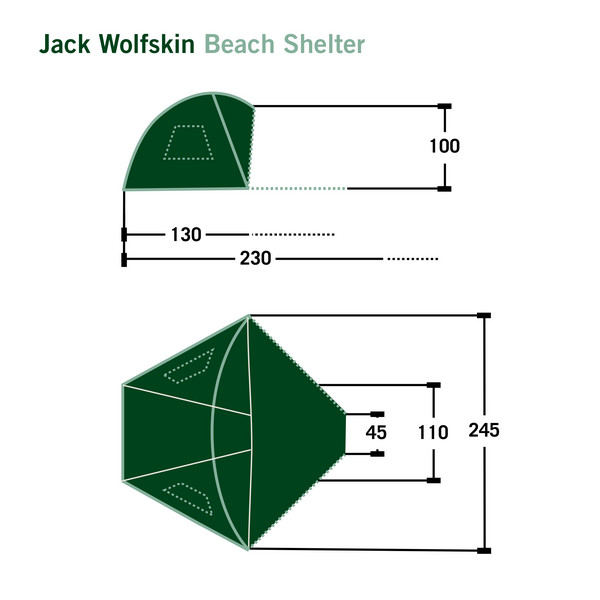BEACH SHELTER III - Strandmuschel