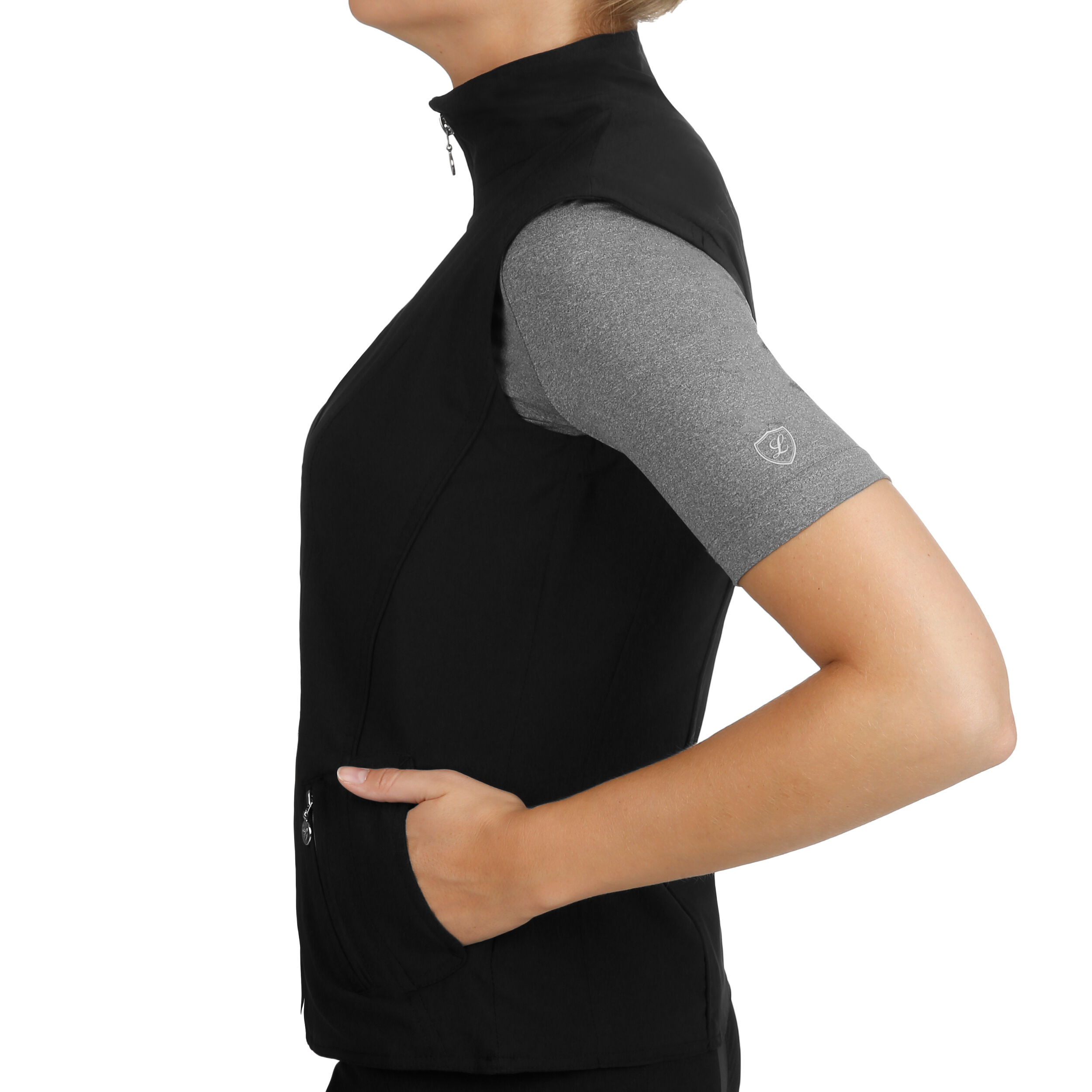Limited Classic Weste Damen - Schwarz, Weiß