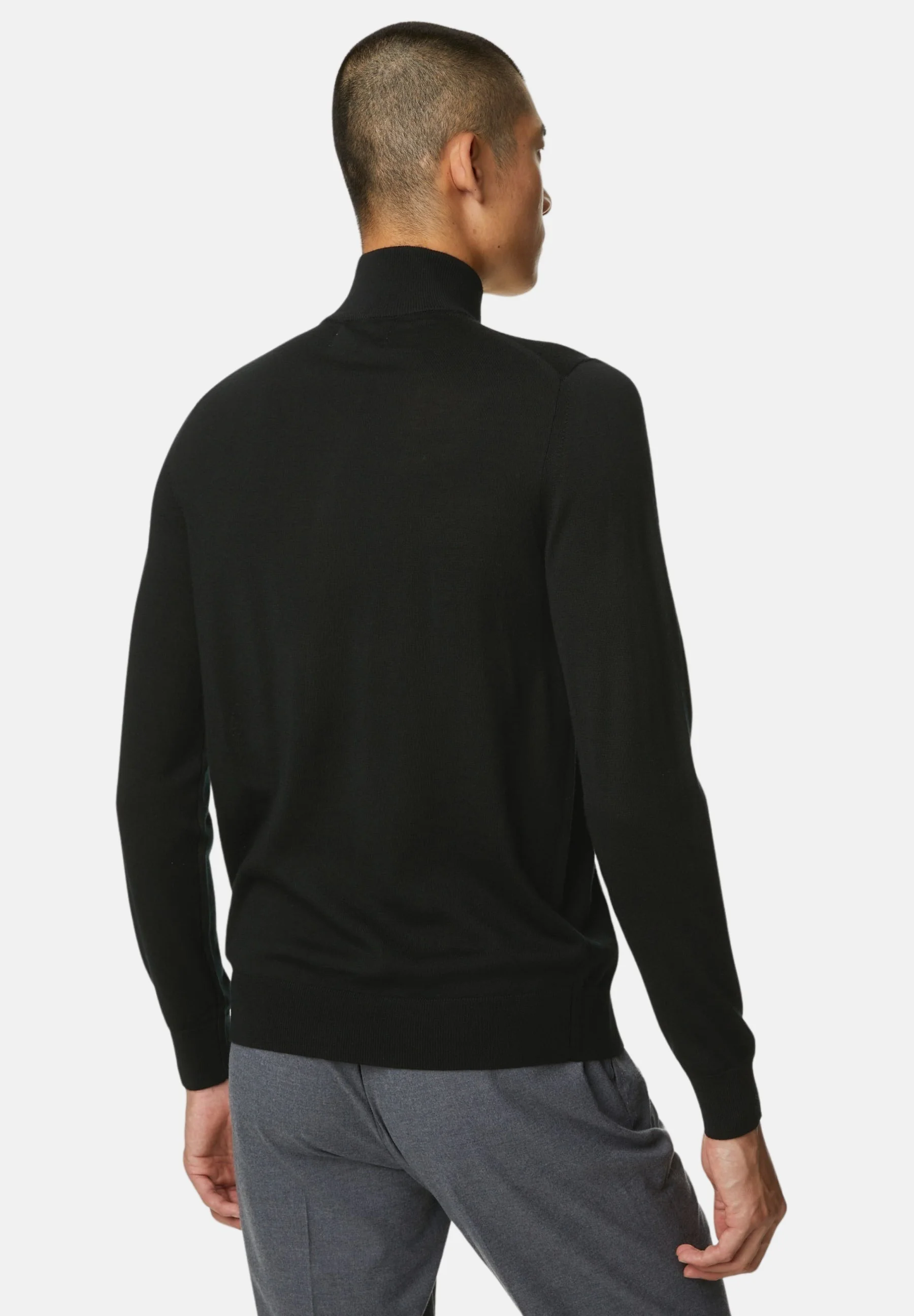 Suéter Marks & Spencer MERINO HALF ZIP