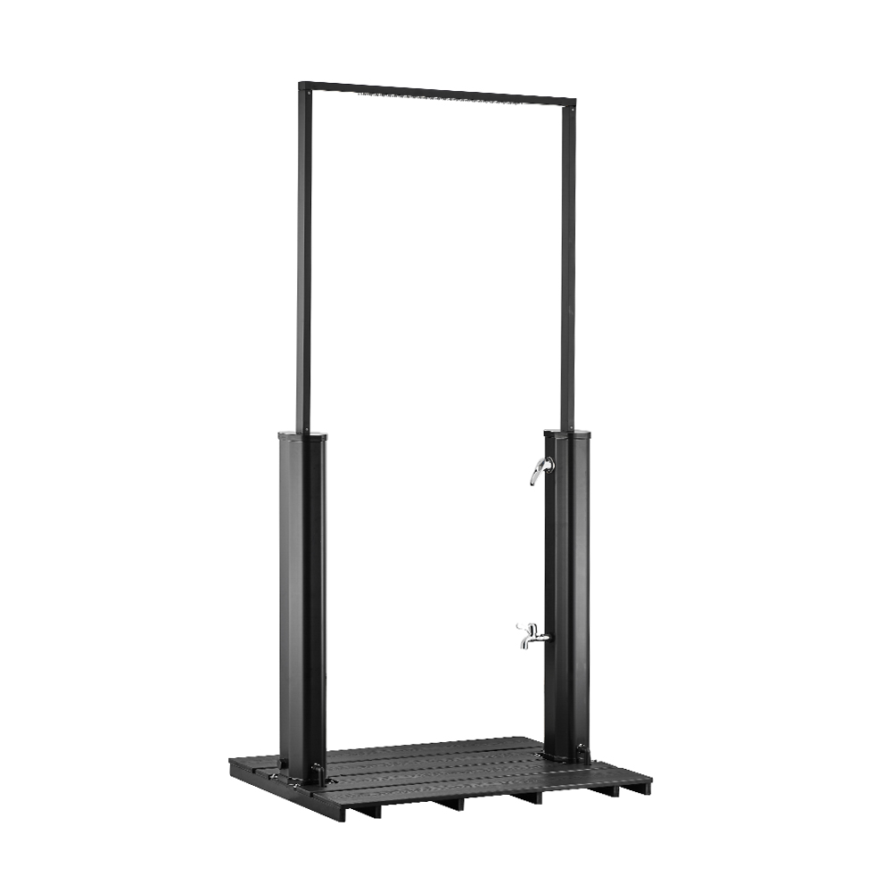 Home Deluxe HOME DELUXE Solardusche mit Bodenplatte PAROS