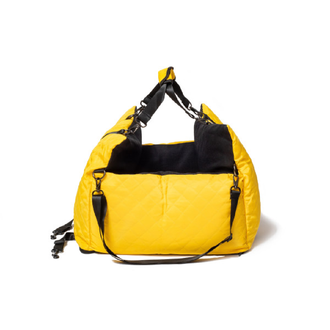 Chiara Tragetaschen Chiara Auto- Hundetasche LIV gelb