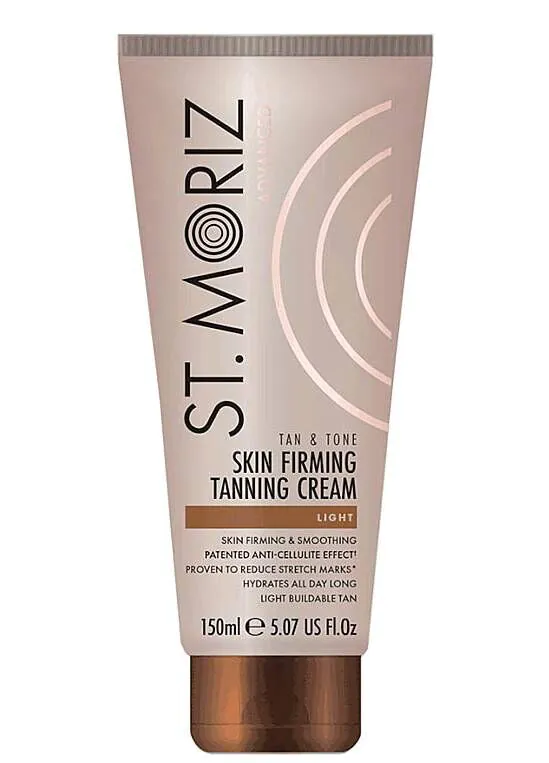 St. Moriz Advanced Tan & Tone Firming Tanning Cream Light 150 ml