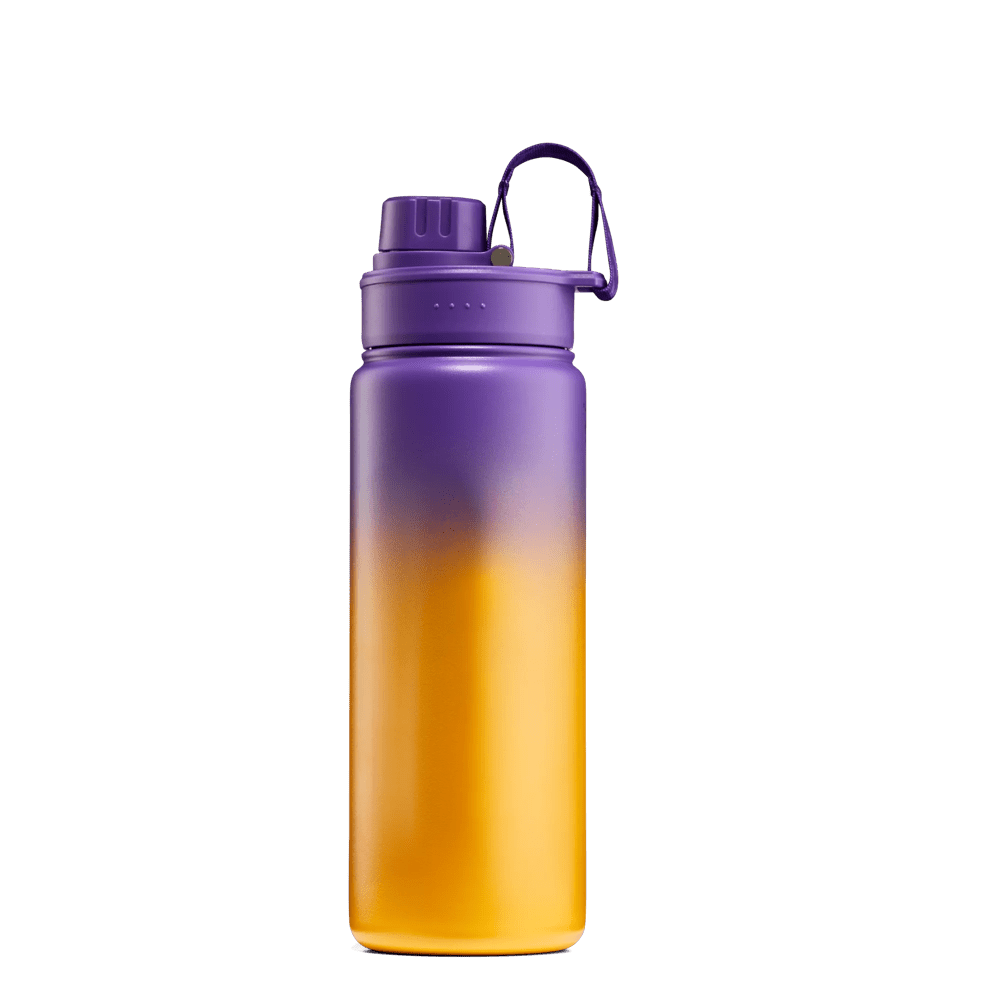Trinkflasche Purple Graffiti