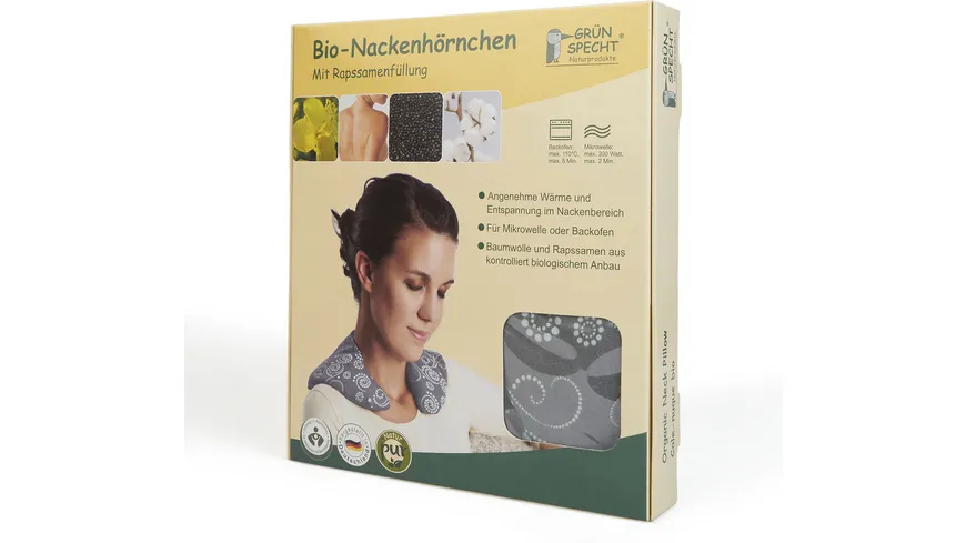 Grünspecht Bio-Nackenhörnchen