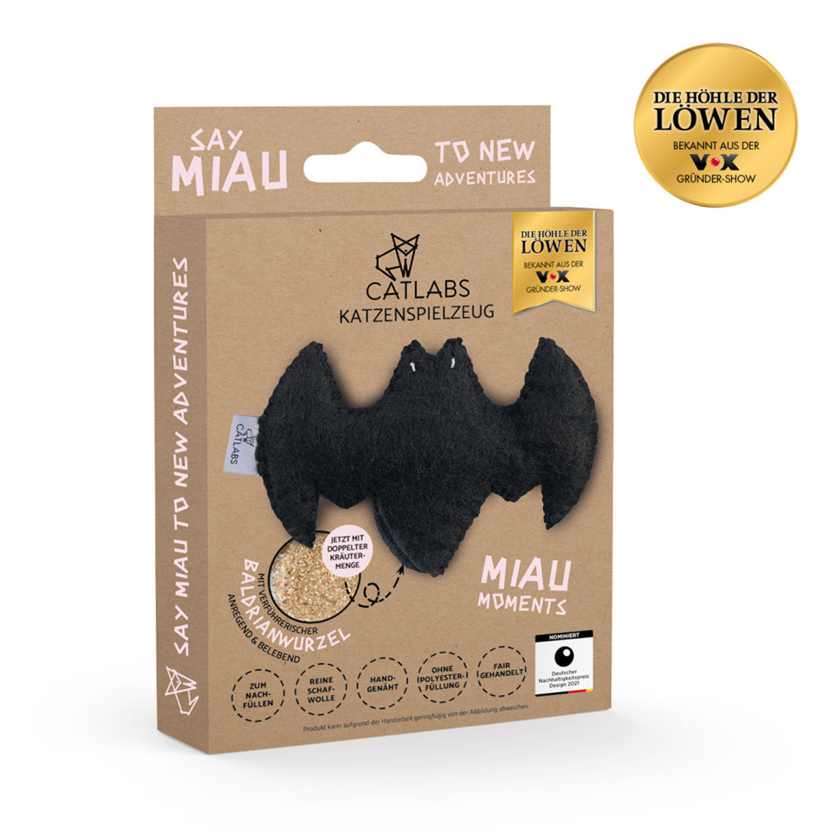 CATLABS Katzenspielzeug Flauschige Fledermaus kaufen
