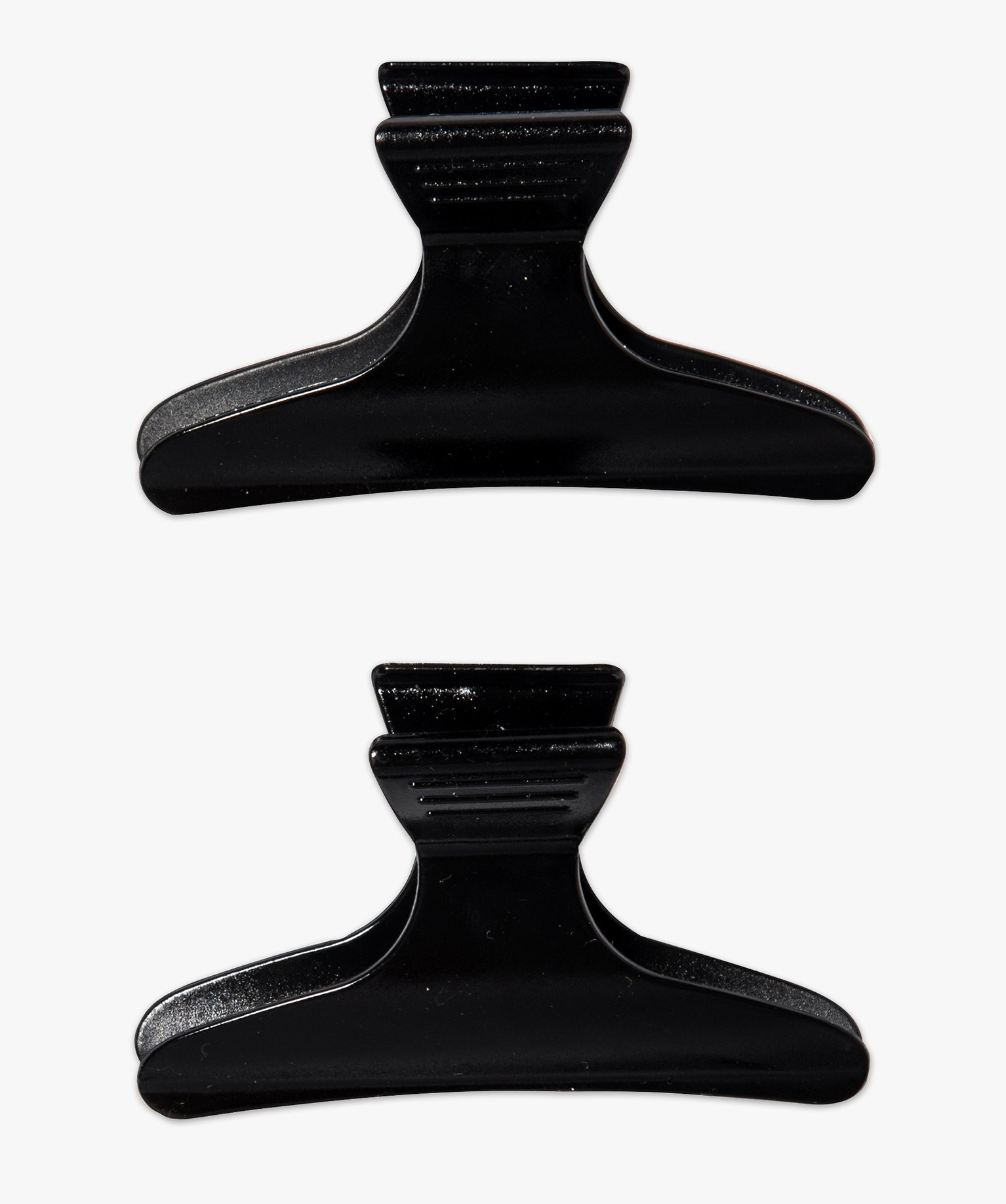 Lot de 2 pinces à cheveux forme crabe noir | GEMO