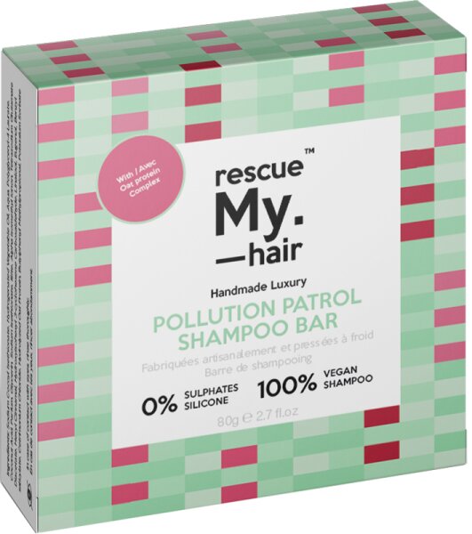 My. rescue My. hair Pollution Patrol Festes Shampoo