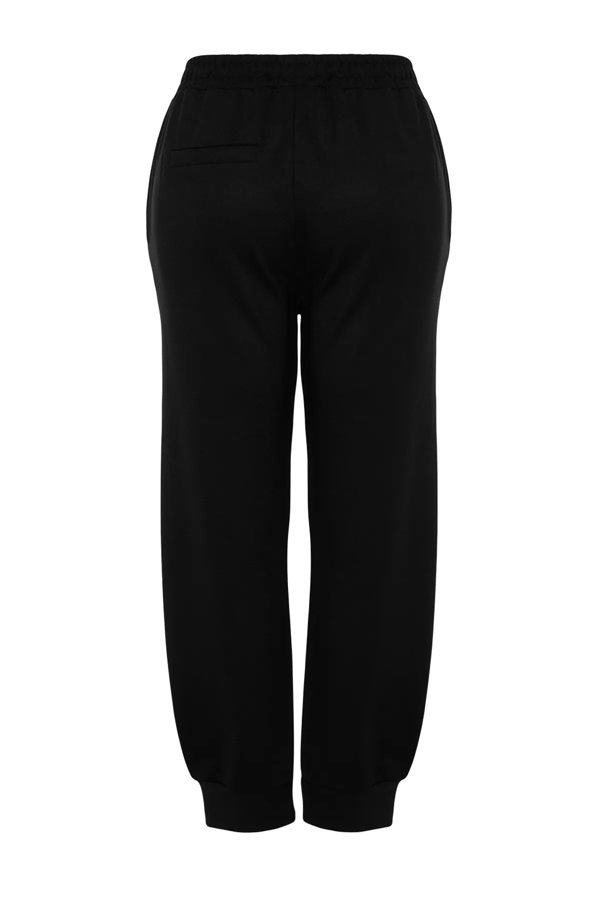 Trendyol Curve  Schwarze dünne Jogger-Strick-Jogginghose TBBAW24AJ00011