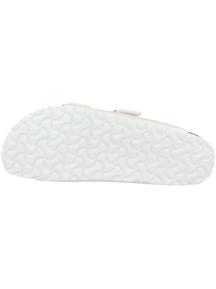 Birkenstock Sandale Arizona Birko-Flor Lack normal in weiss günstig kaufen