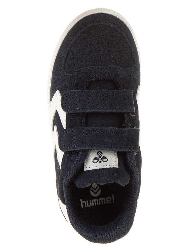 Hummel Leder-Sneakers in Dunkelblau günstig kaufen