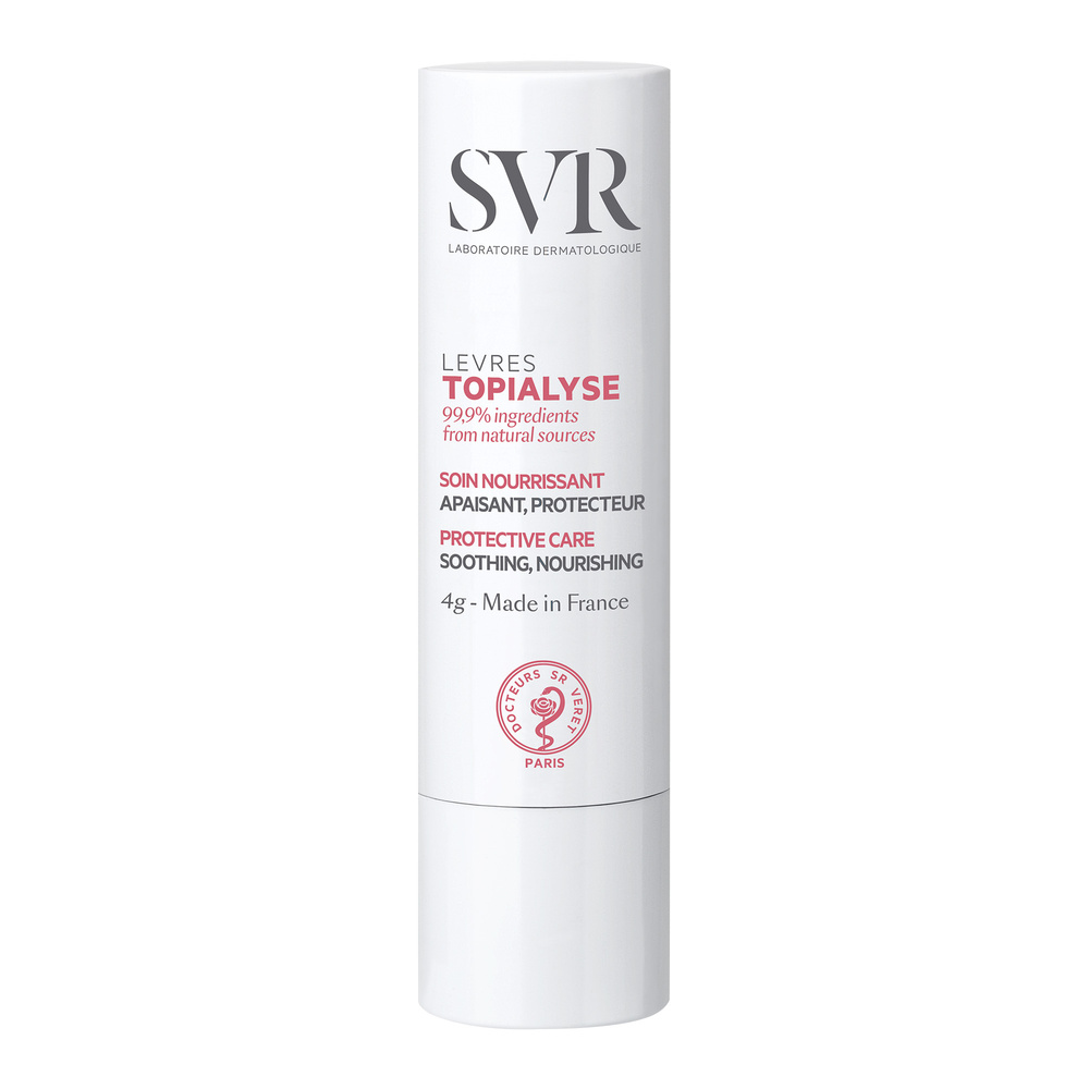 laboratoires svr Topialyse Stick Levres Vegetal 4gr Soin Des Levres