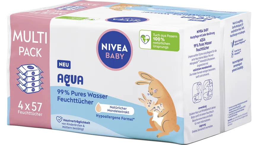 Nivea Baby Feuchttücher Multi Pack