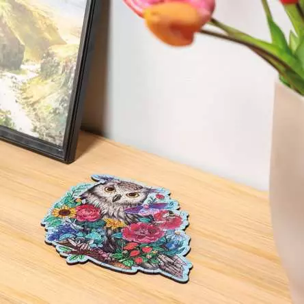 Puzzle 150 Teile - Geheimnisvolle Eule