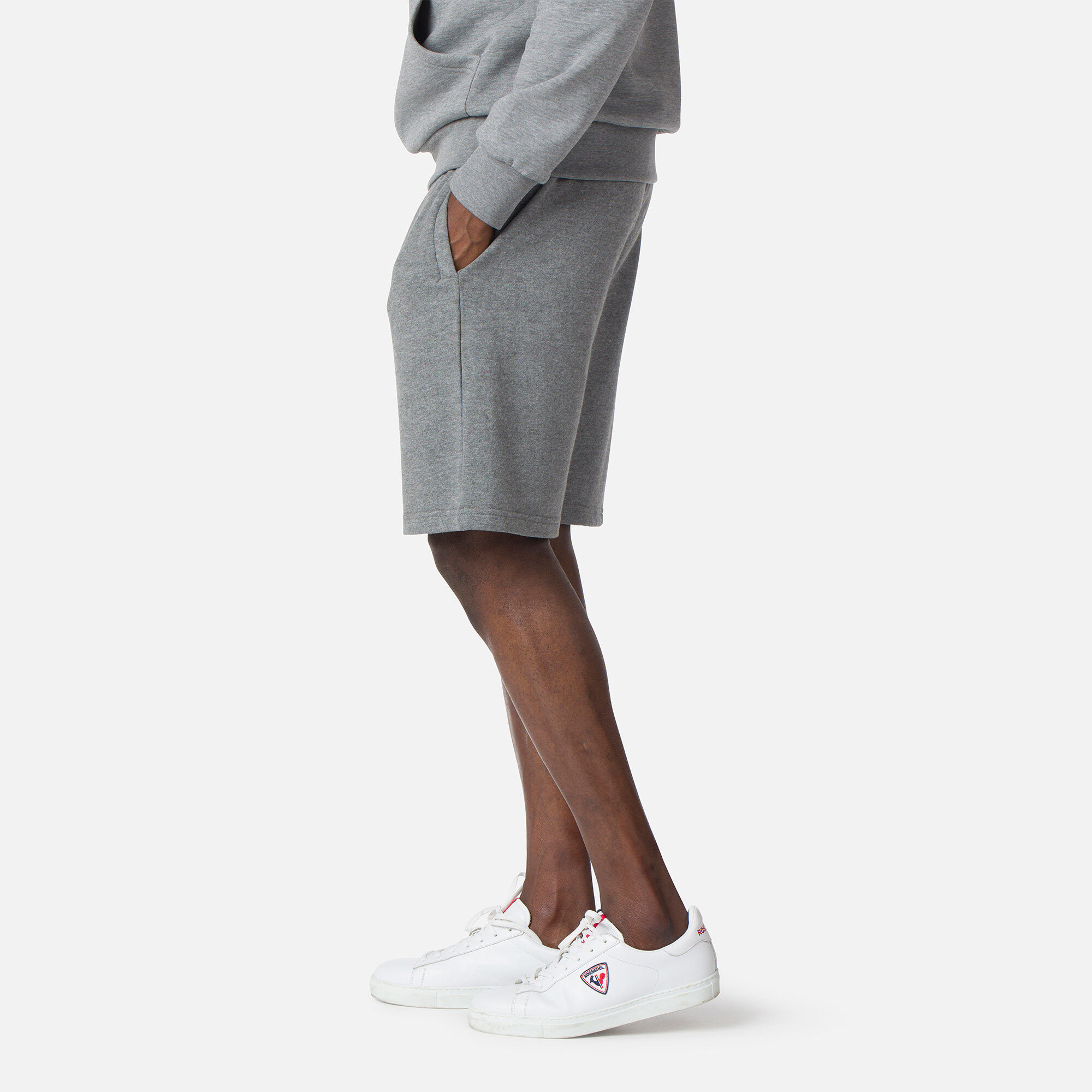 Short en coton logo pour homme