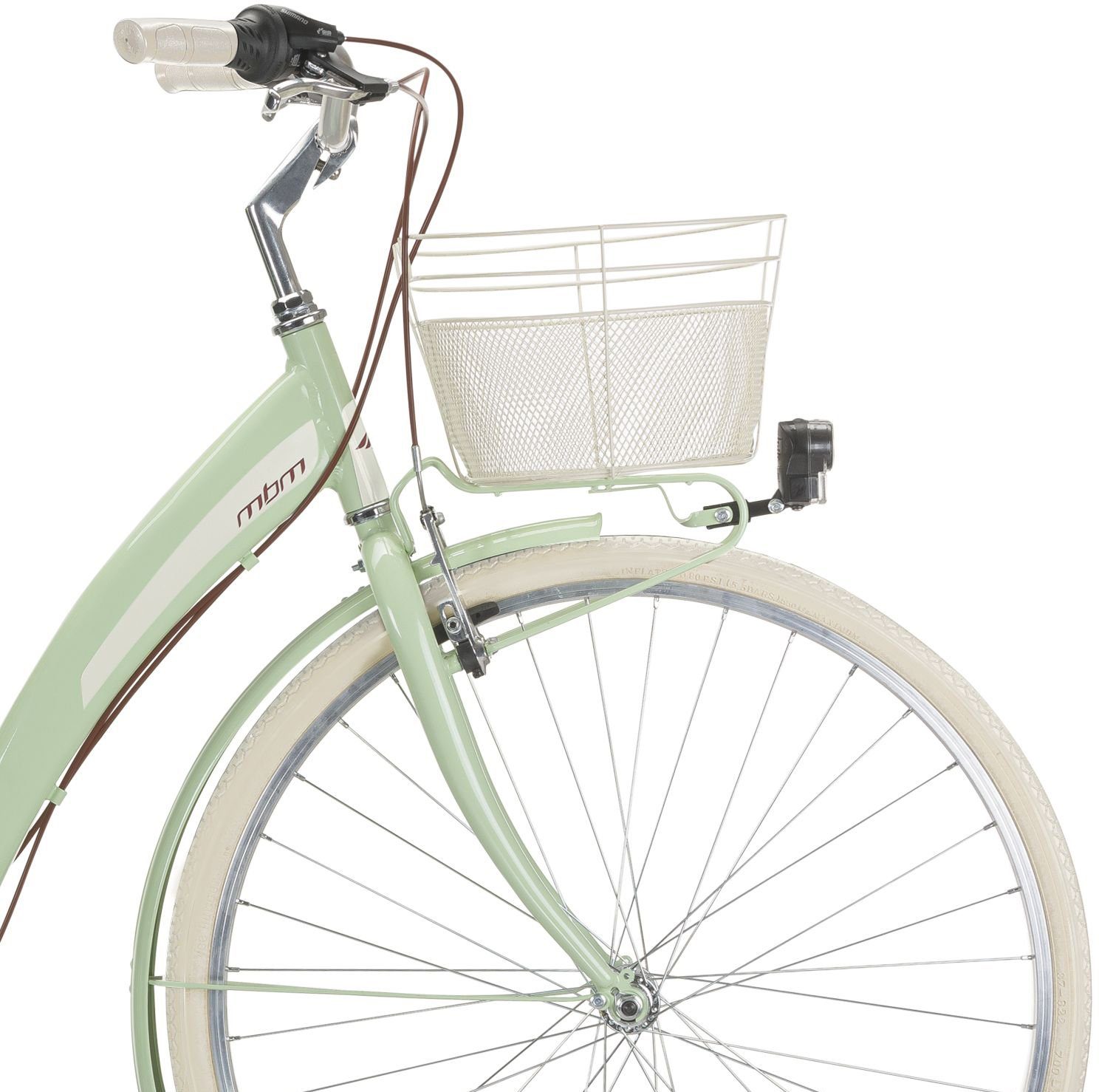 MBM Cityrad NEW Primavera, 6 Gang Shimano TY300 Schaltwerk, Kettenschaltung