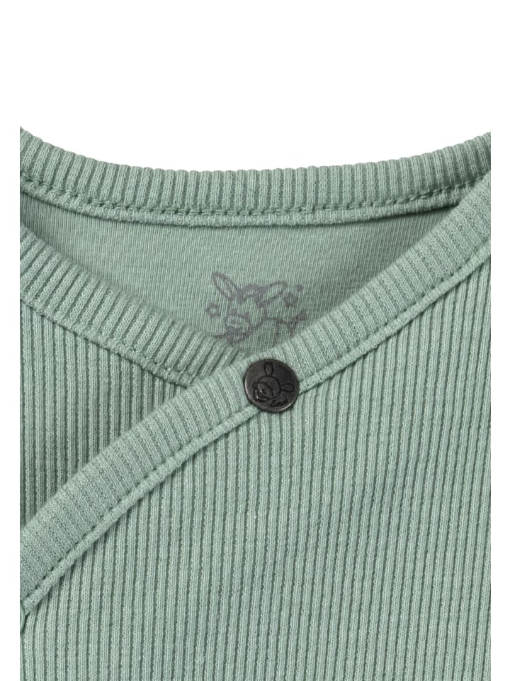 Sterntaler Strampler Rippjersey in sattes grün günstig kaufen