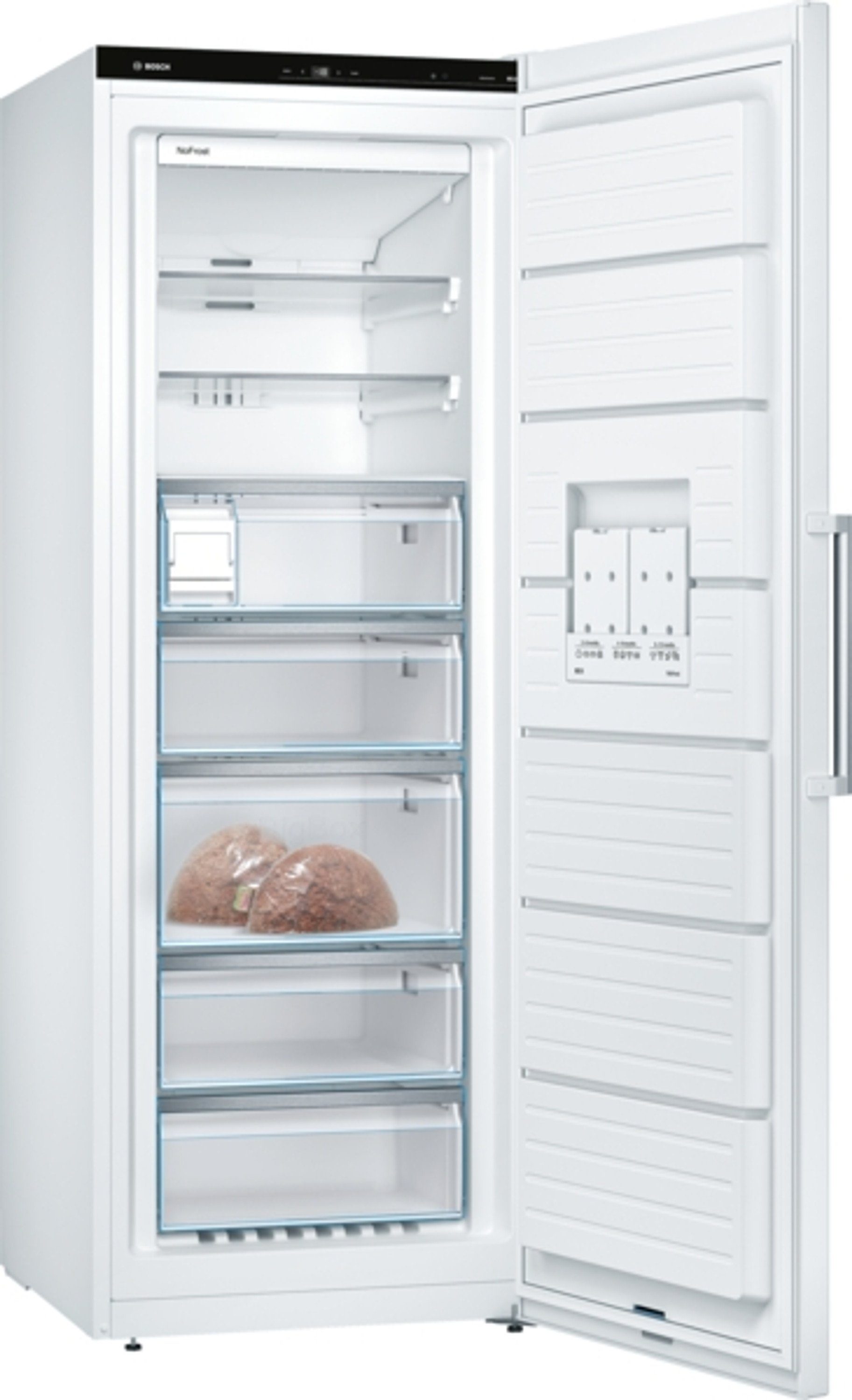 BOSCH Gefrierschrank GSN58AWDP, 1910 cm hoch, 70 cm breit, NoFrost, VarioZone, BigBox-Gefriergutschublade