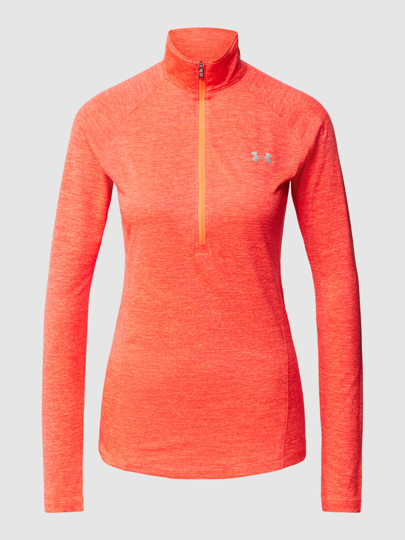 Longsleeve mit Label-Print in hellrot