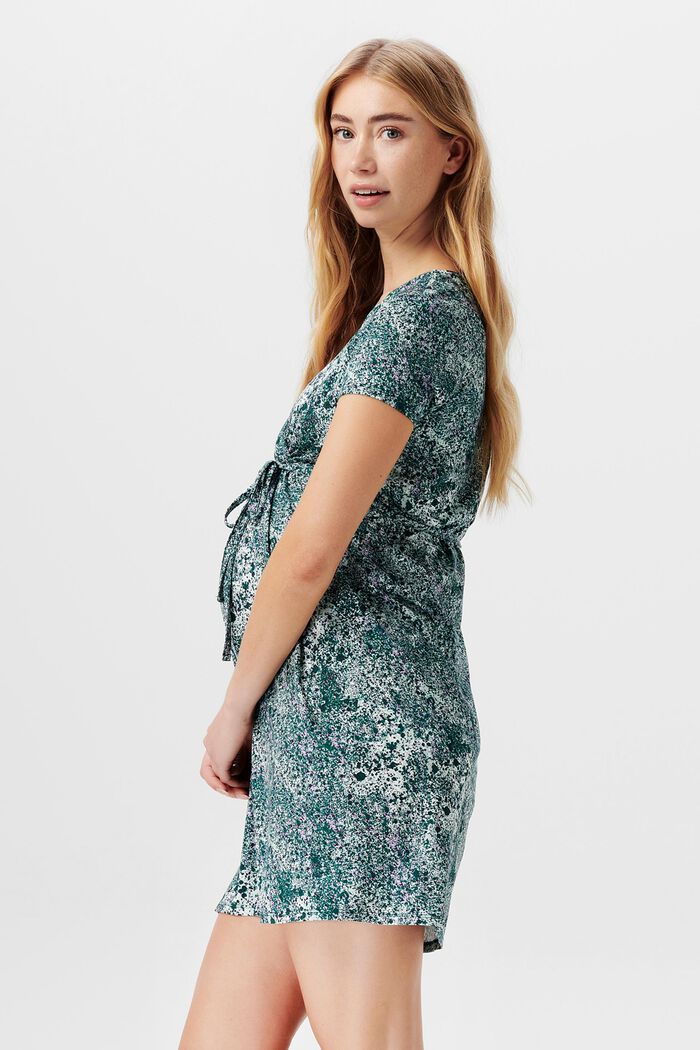 Jerseykleid mit Allover-Print
