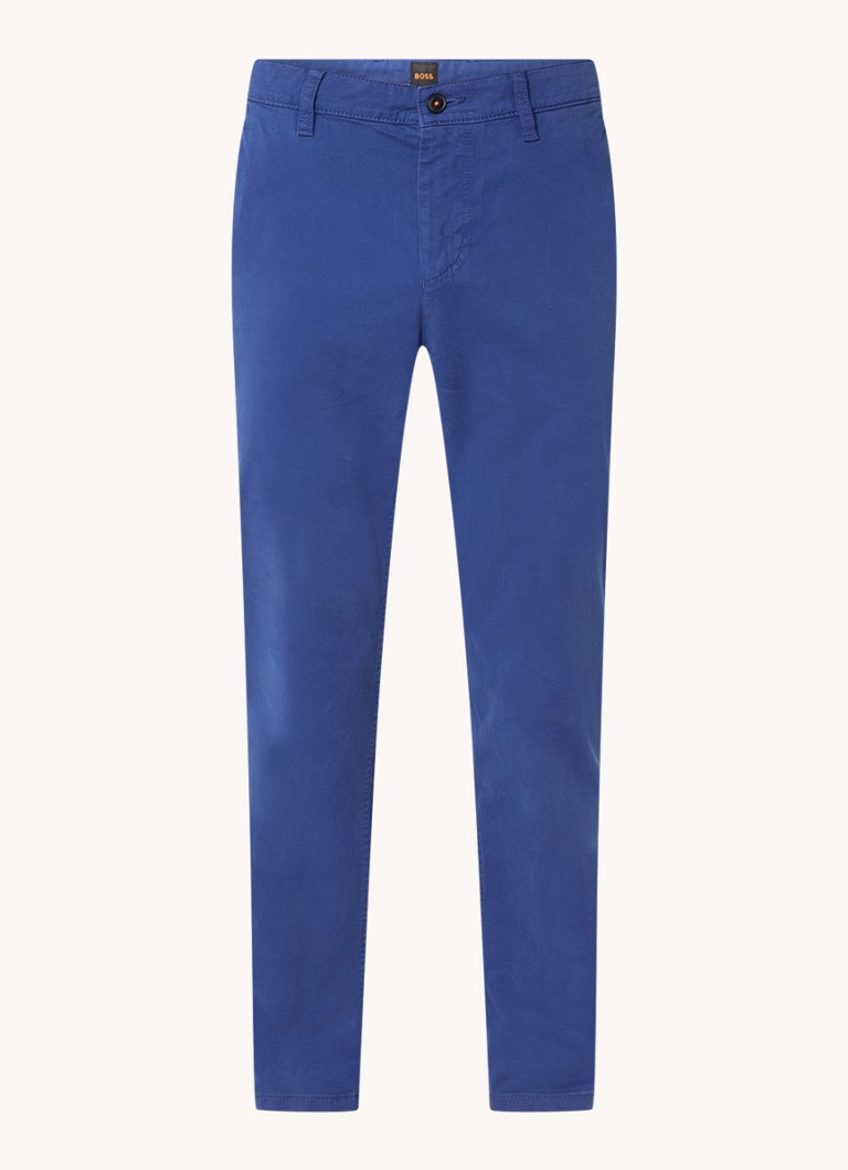 Pantaloni chino slim fit HUGO BOSS cu buzunare laterale