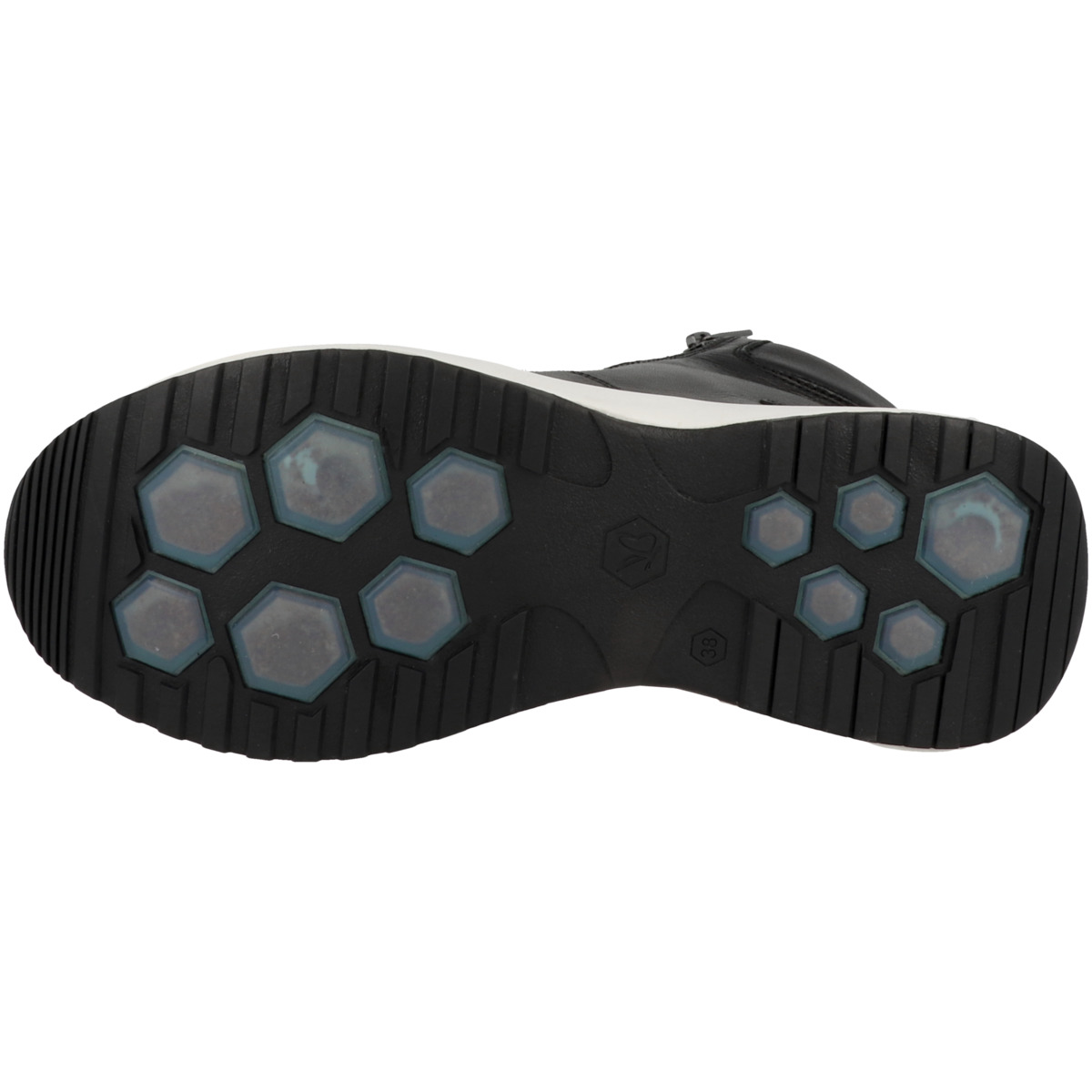 CAPRICE 9-25204-29 Sneaker mid schwarz