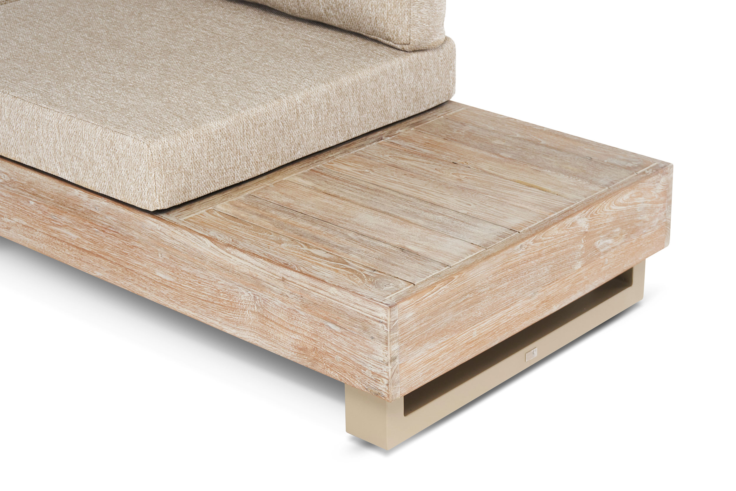 OUTDOORGartensofaset Teak 3 tlg.