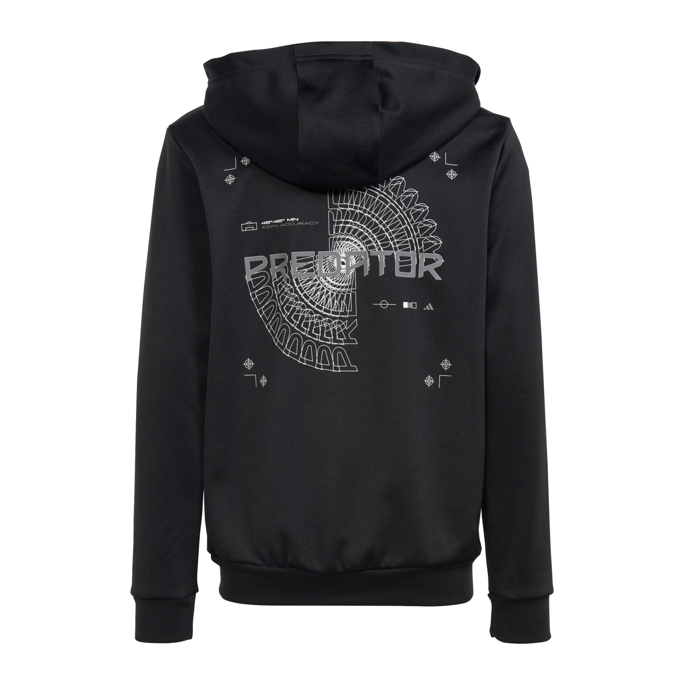adidas Predator Kapuzenjacke Kids Schwarz