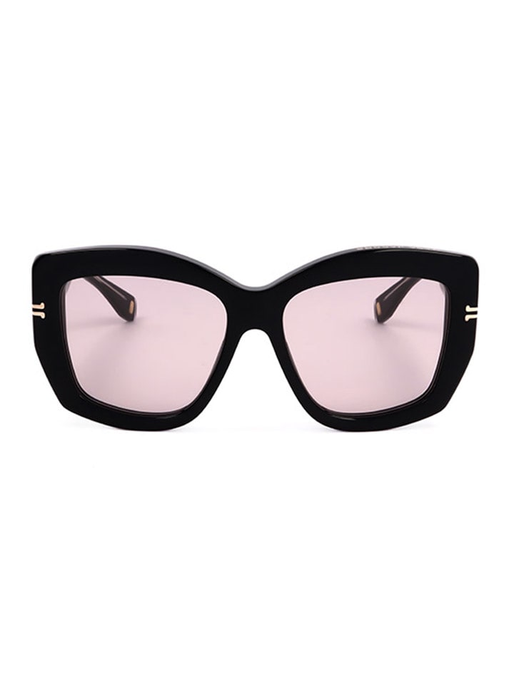 Marc Jacobs Damen-Sonnenbrille in Schwarz/ Rosa günstig kaufen 55