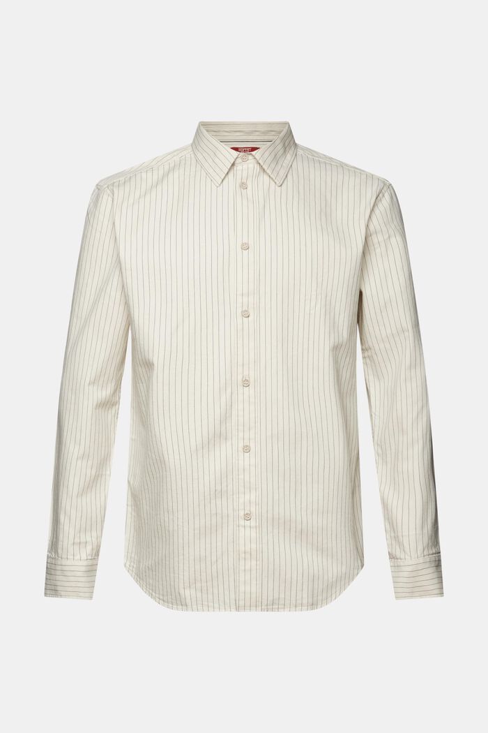 Twill-Hemd mit Nadelstreifen, 100 % Baumwolle