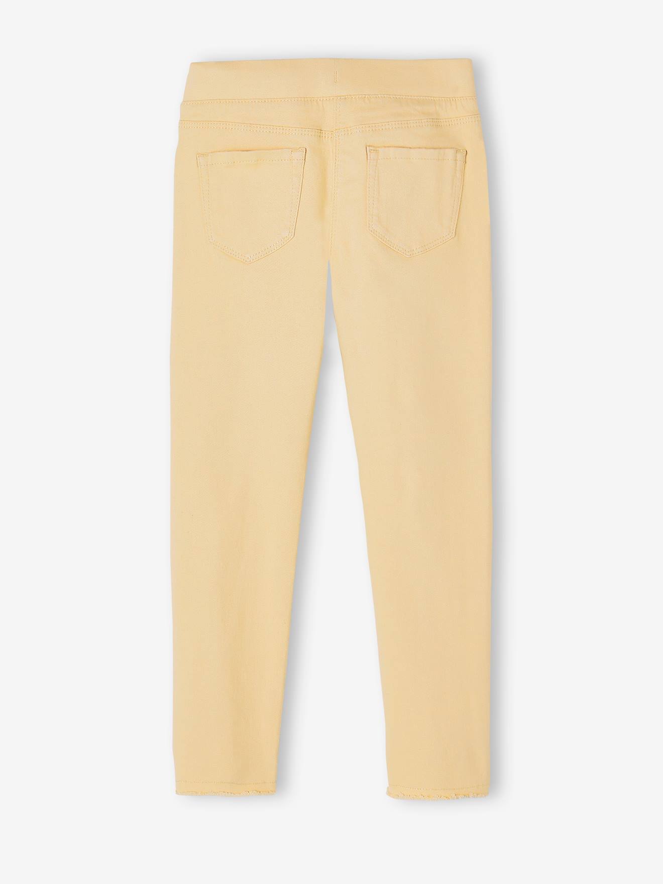Tregging couleur fille caramel
