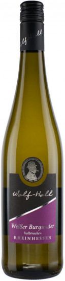 2020 Weißer Burgunder halbtrocken - Winzerhof Wolf-Holl