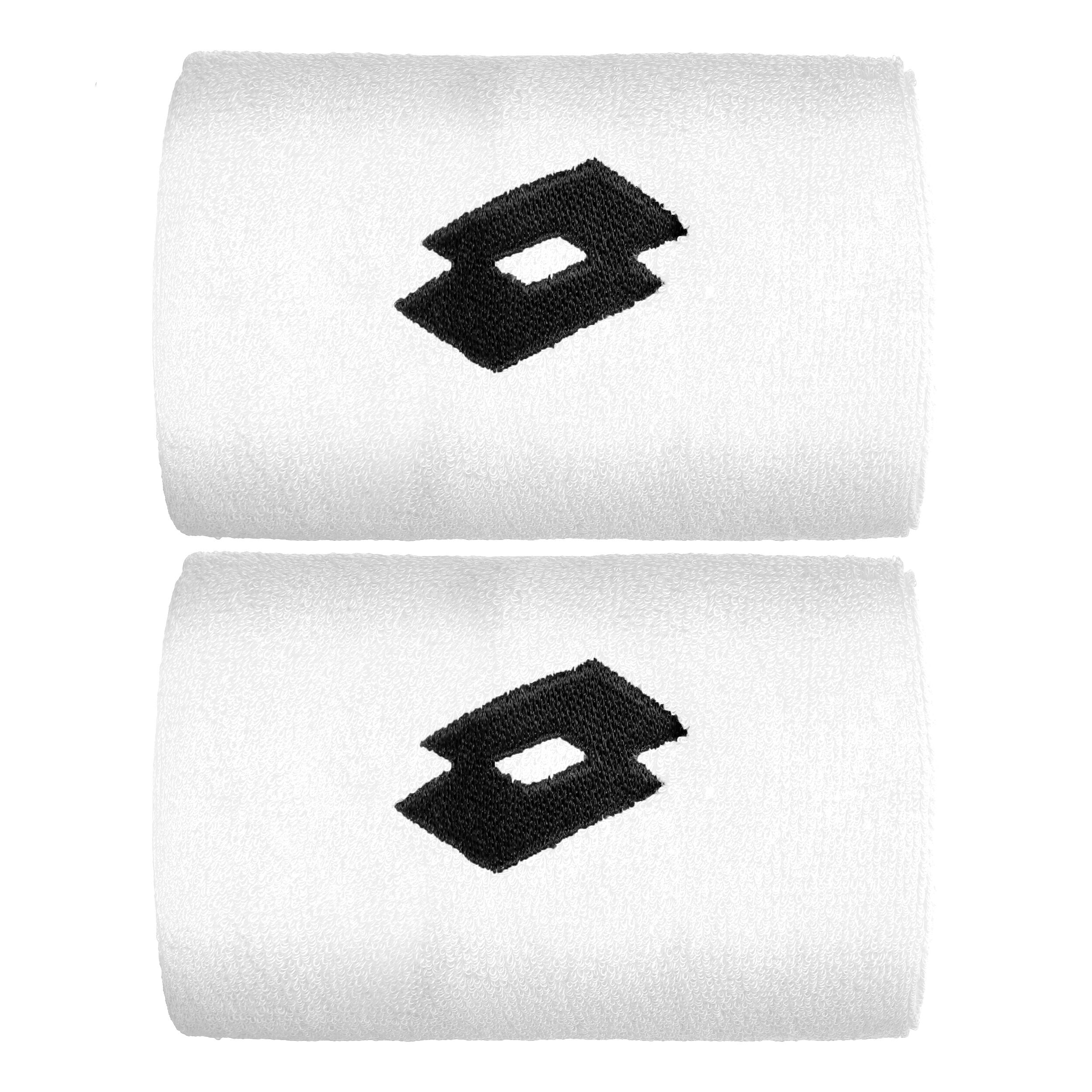 3,5 In Schweißband 2er Pack Damen - Weiß, Schwarz