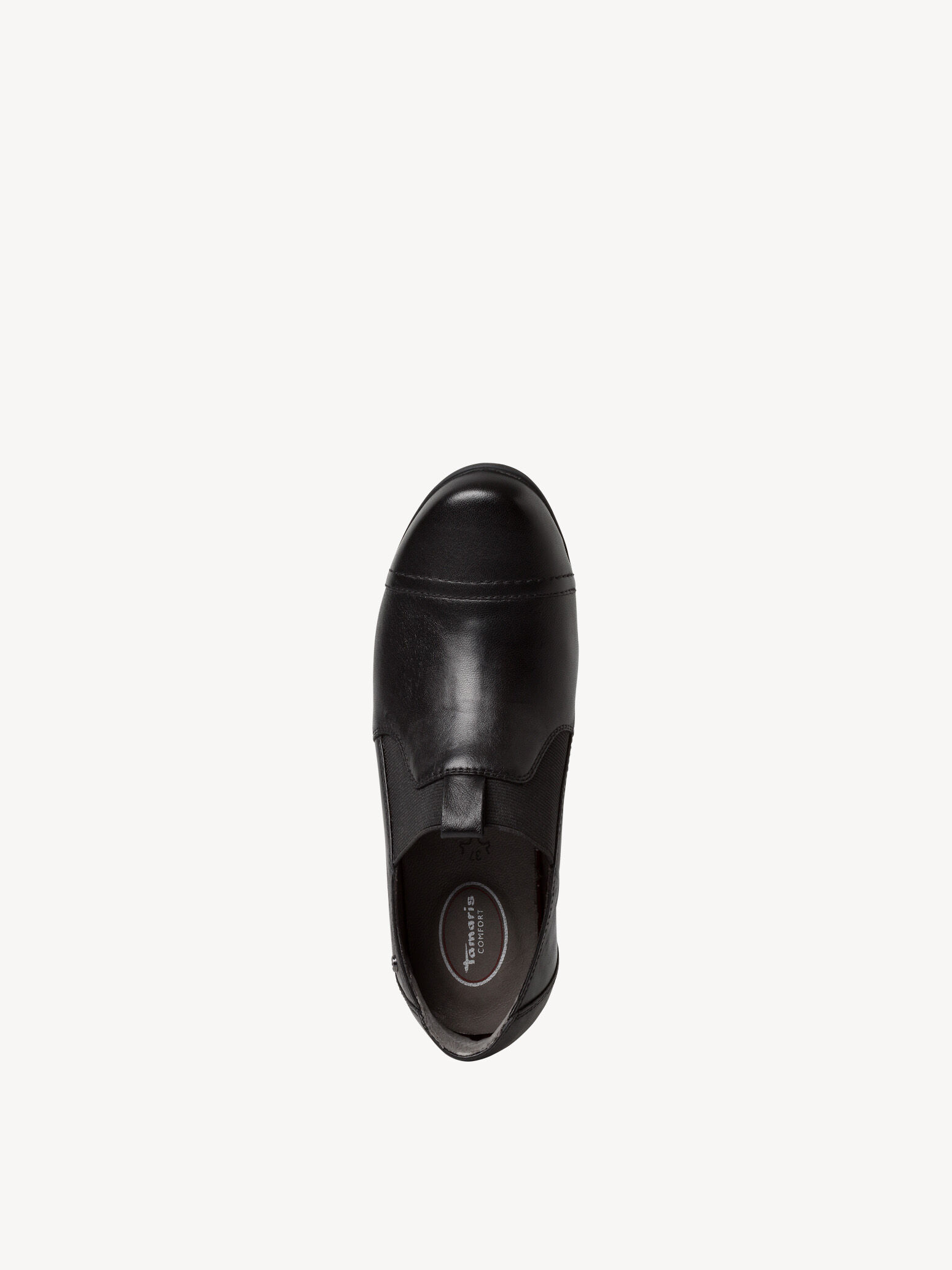 Trotteur en cuir - noir