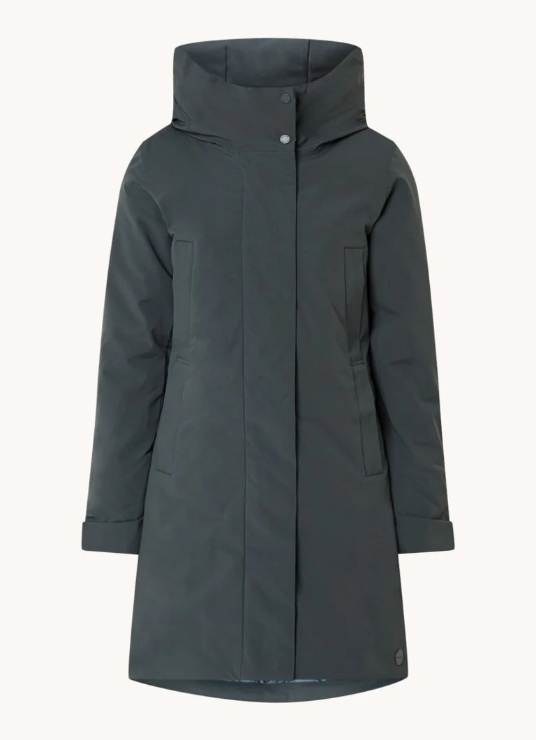 Parka Elvine Eline con tasche con zip e rivestimento idrorepellente