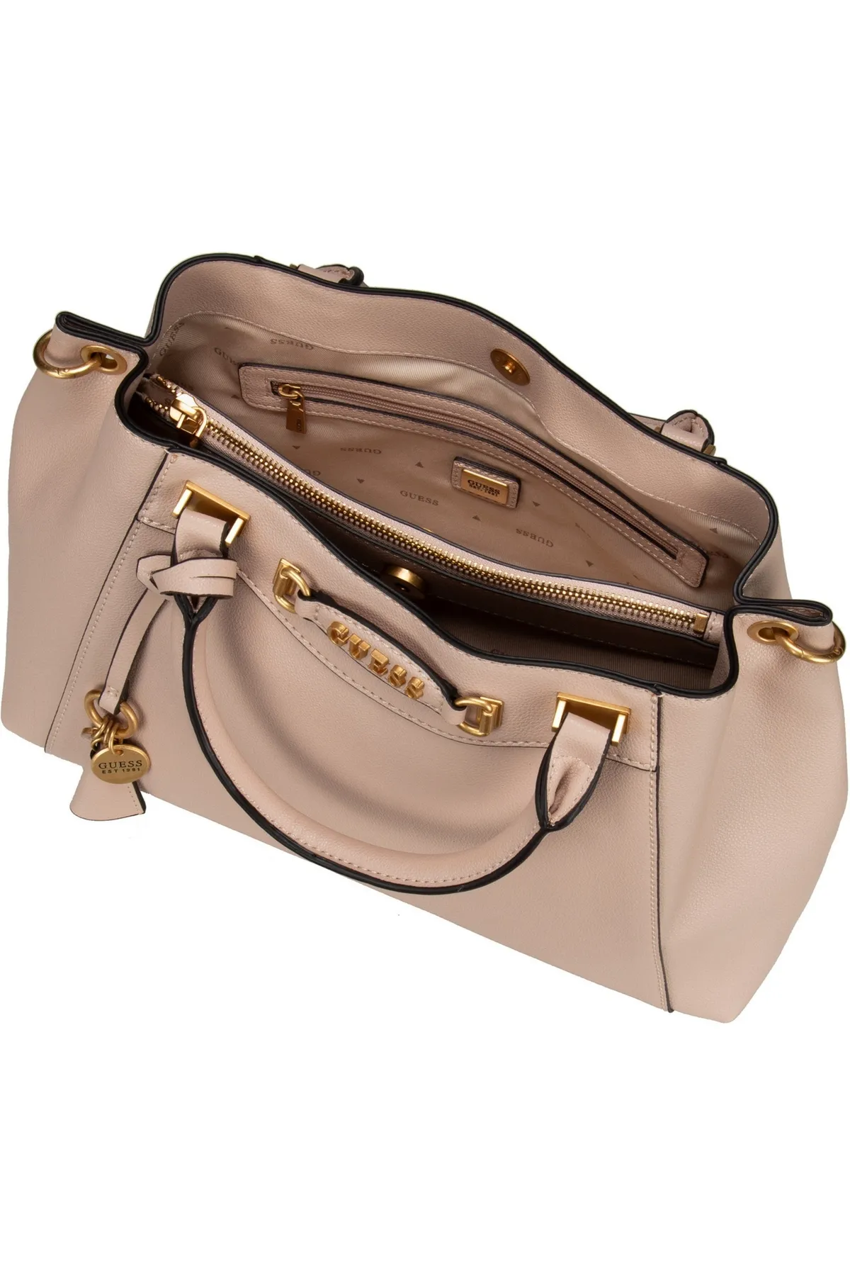 Guess  Handtasche - Beige - Unifarben