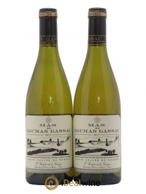 IGP St Guilhem-le-Désert - Cité d'Aniane Mas Daumas Gassac Famille Guibert de La Vaissière  2017 - Lot de 2 Bouteilles