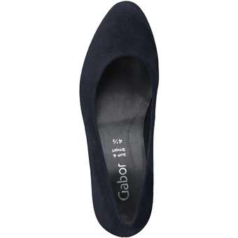 Gabor Plateau Pumps in blau
