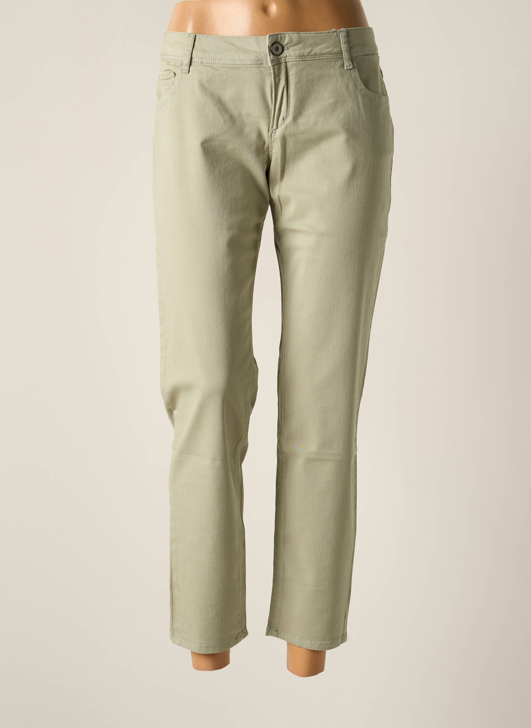 Betty   Co Jeans Coupe Slim Femme couleur vert