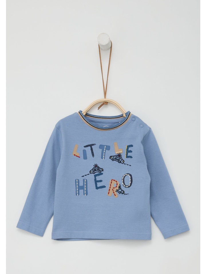s.Oliver T-Shirt langarm in Blau günstig kaufen 86