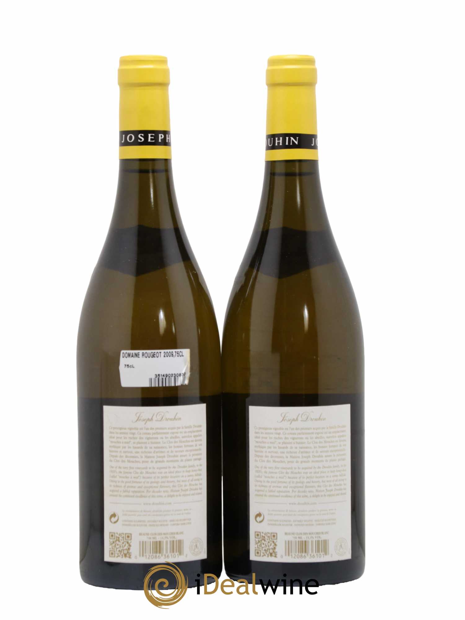 Beaune 1er Cru Clos des Mouches Joseph Drouhin  2009 - Lot de 2 Bouteilles